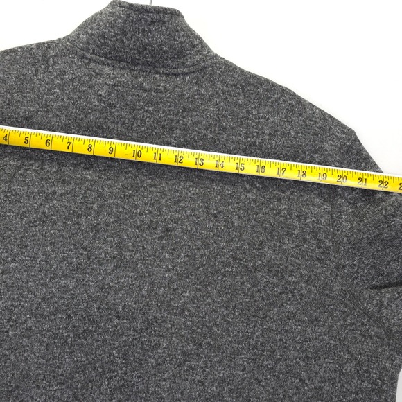 Sonoma Goods for Life Men's 3XL Tall Gray Full Zip Fleece Jacket Warm Soft - Picture 6 of 10